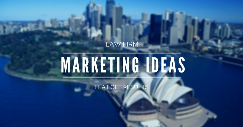 law firm marketing ideas